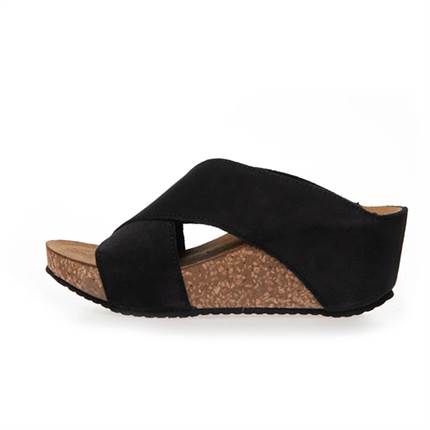 Copenhagen Shoes Frances 23 suede  - Black 